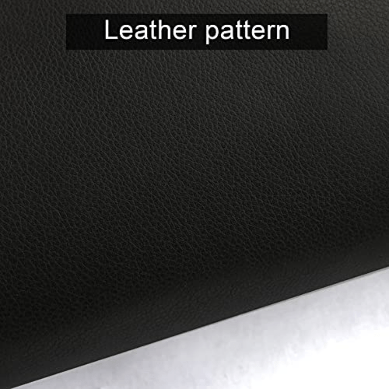 1pc Leather Repair Patch For Couches Self-Adhesive Leather Repair Tape Kit For Furniture Sofa Vinyl Car Seats Couch Chairs Shoes Down Jackets (Black, 13.7X53.9inch)