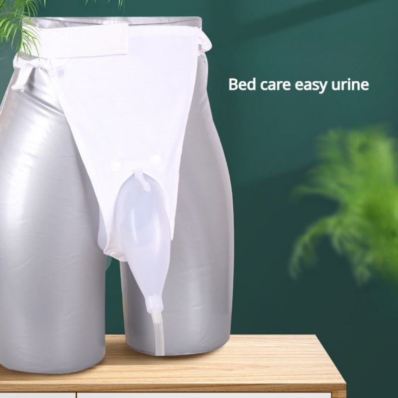 Reusable Unisex Urine Collection Bag: Leak-Proof, Breathable, Medium Absorbency - Easy-Clean for Enhanced Elderly & Paralysis Patient Care