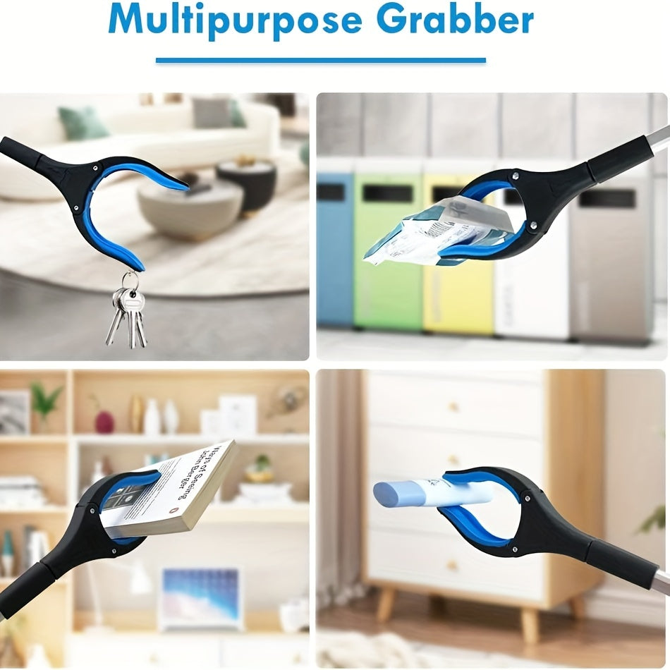 1pc, 2024 New Garbage Picker Grabber, 360° Rotating Clip, 32 Inch Lightweight Heavy Duty Grabber For Seniors, Grabbing Garbage Pickup Tool, Seniors Grabbing Tool, Moving Auxiliary Access Aid Tool, Household Gadgets, Useful Tools, Cleaning Supplies