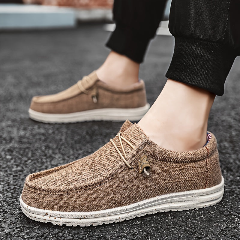 Men's Comfy Slip-On Sneakers - Non-Slip, Soft Insole - Perfect for Outdoor Wear