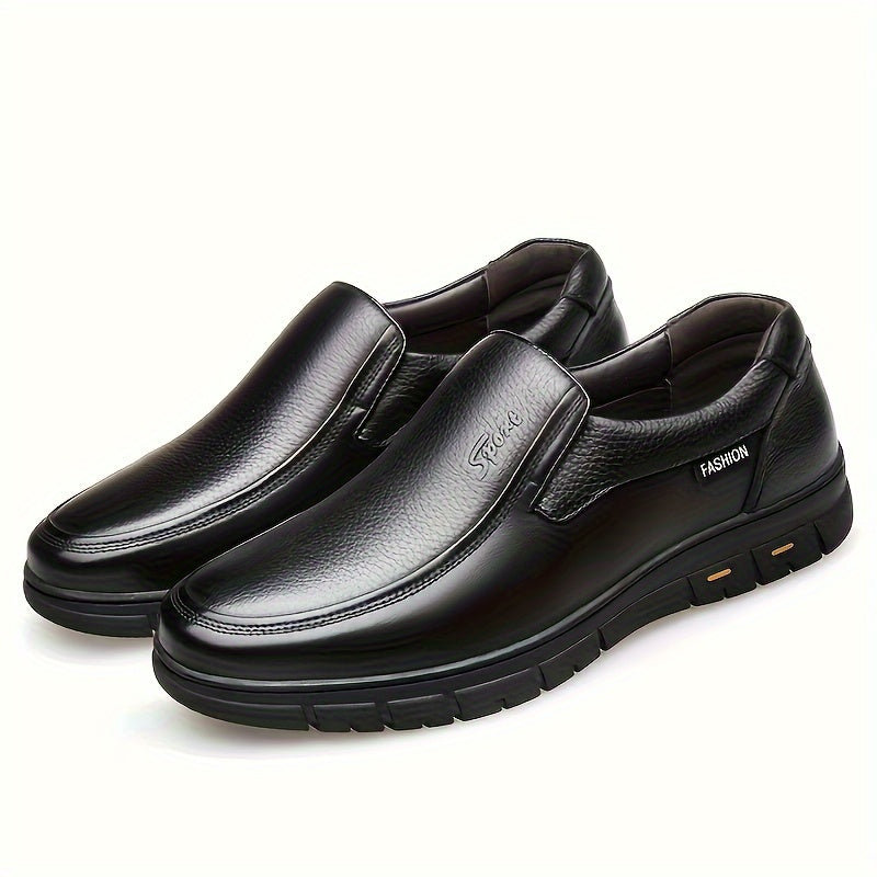 Stylish Slip-On Formal Shoes for Men - Wear-Resistant and Non-Slip - Perfect Father's Day Gift