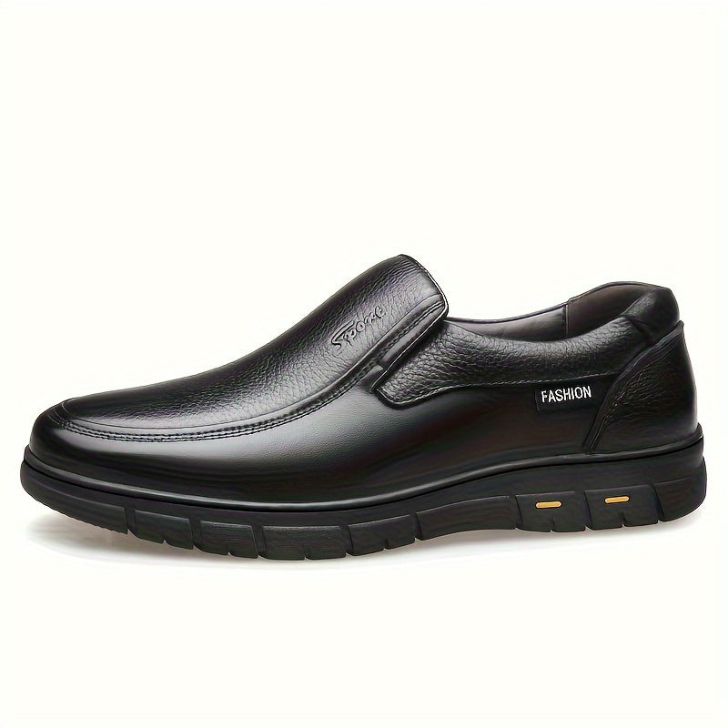 Stylish Slip-On Formal Shoes for Men - Wear-Resistant and Non-Slip - Perfect Father's Day Gift