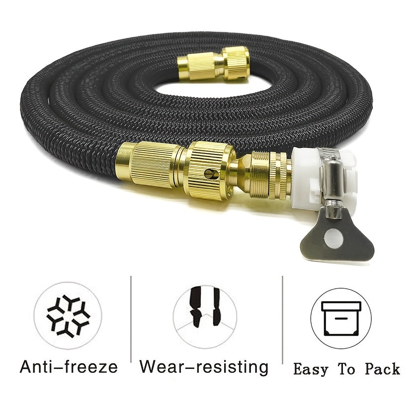 1 SET Universal Interface Garden Water Hose, Expandable Watering Hose, High Pressure Car Wash Flexible Magic Hose Pipe