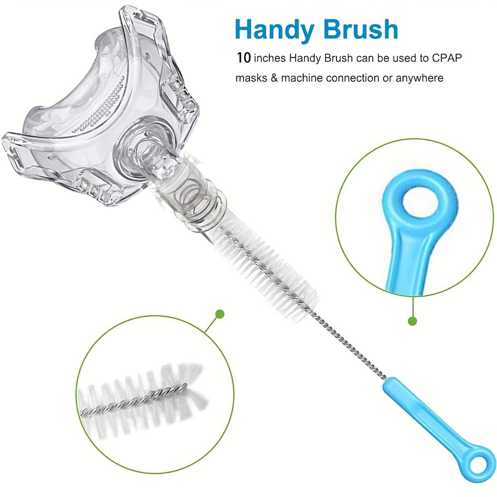 CPAP Tube Cleaning Brush: Stainless Steel, Flexible Pipe Brush - Perfect Household Cleaning Tool for Apartment & College Dorm Essentials!