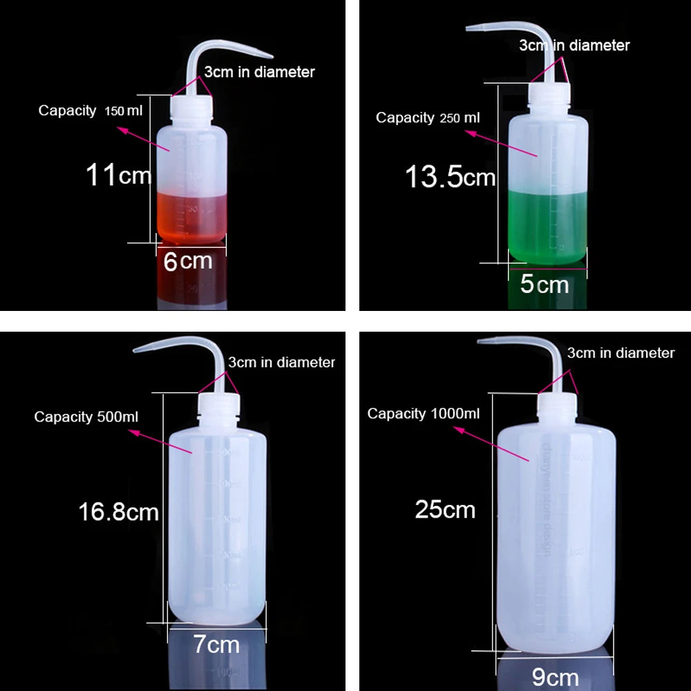 Versatile PP Watering Bottle - Squeeze for Precise Flow & Direction