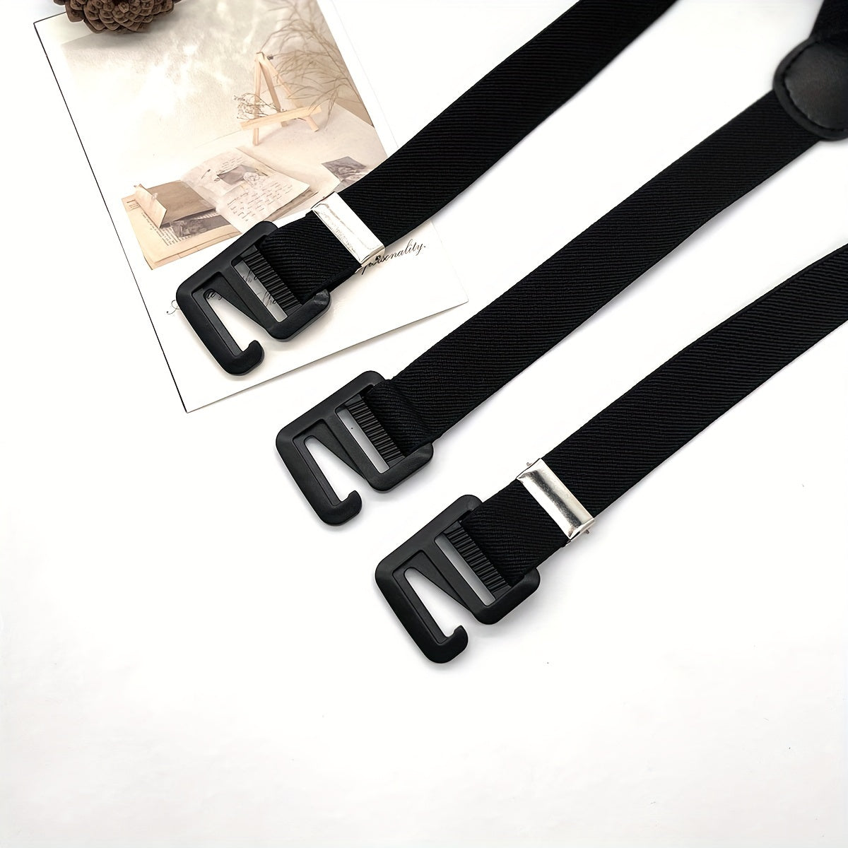 1PC Men's Suspenders, Adjustable Elastic Suspenders