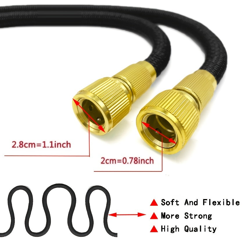 1 SET Universal Interface Garden Water Hose, Expandable Watering Hose, High Pressure Car Wash Flexible Magic Hose Pipe