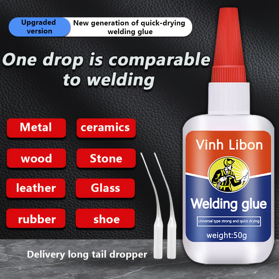 1pc Premium Strong Universal Welding Agent Electric Welding Glue Oil-based For Wood Ceramic Plastic Shoes Repair Multifunctional Universal Instant Drying