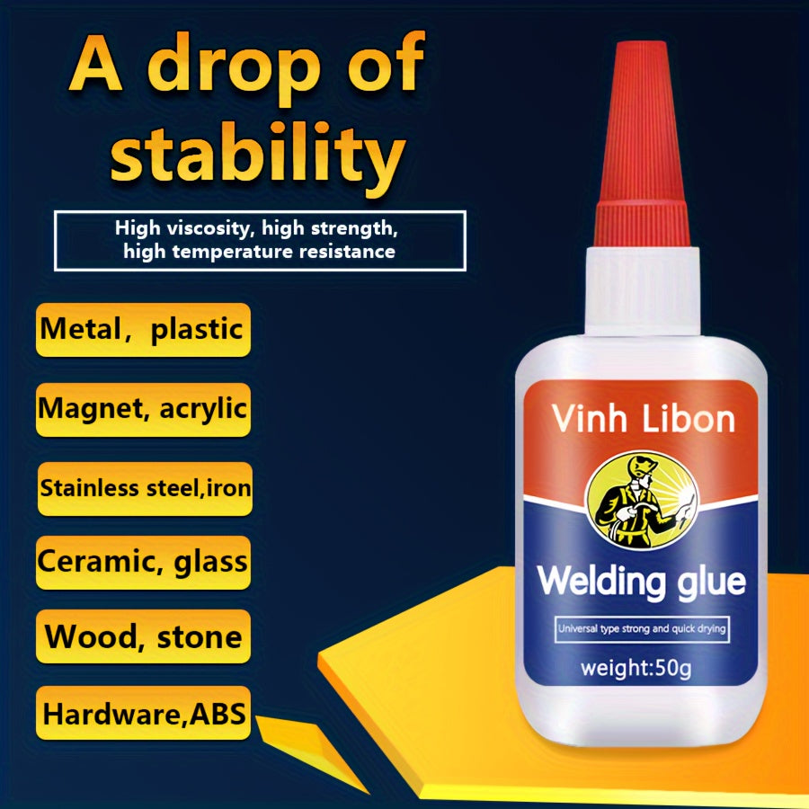 1pc Premium Strong Universal Welding Agent Electric Welding Glue Oil-based For Wood Ceramic Plastic Shoes Repair Multifunctional Universal Instant Drying