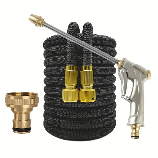 1 SET Universal Interface Garden Water Hose, Expandable Watering Hose, High Pressure Car Wash Flexible Magic Hose Pipe